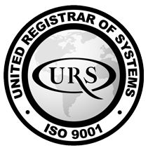 ISO 9001 Accreditation logo.